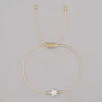 Casual Geometric Star Heart Shape Rope Women's Drawstring Bracelets sku image 1