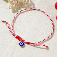 Casual Beach Devil's Eye Glass Rope Women's Drawstring Bracelets main image 4