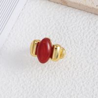 Wholesale Jewelry Glam Lady Geometric Alloy Stone Rings main image 5