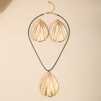 Nordic Style Simple Style Shell Alloy Women's Jewelry Set main image 5