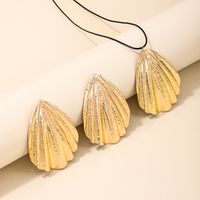 Nordic Style Simple Style Shell Alloy Women's Jewelry Set sku image 1