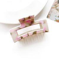 Women's Sweet Printing Plastic Hair Clip sku image 3
