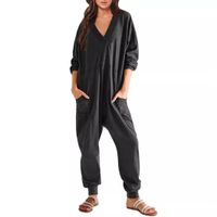 Women's Daily Streetwear Solid Color Full Length Printing Jumpsuits main image 2