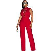 Women's Daily Beach Date Vacation Solid Color Jumpsuits main image 4