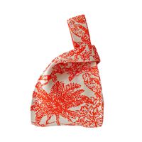 Women's Medium Polyester Flower Streetwear Open Handbag main image 2