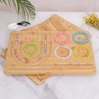 Simple Style Solid Color Wood Display Plate 1 Piece main image 1