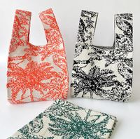 Women's Medium Polyester Flower Streetwear Open Handbag main image 1