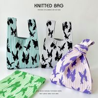 Women's Medium Polyester Butterfly Classic Style Open Handbag main image 5