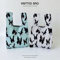 Women's Medium Polyester Butterfly Classic Style Open Handbag main image 3