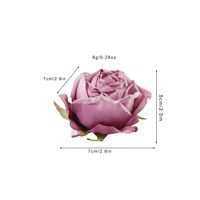 Women's Romantic Sweet Rose Synthetic Yarn Plastic Hair Clip main image 5