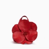 Women's Small Pu Leather Flower Streetwear Open Handbag sku image 7