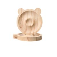 Simple Style Round Square Wood Jewelry Tray 1 Piece main image 5