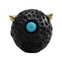Qiaodai Colorful Resin Blue Cyclops Series Loose Beads Accessories Funny Quirky Creative Beaded main image 4