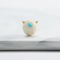 Qiaodai Colorful Resin Blue Cyclops Series Loose Beads Accessories Funny Quirky Creative Beaded sku image 4