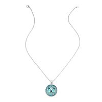 Simple Style Butterfly Alloy Glass Women's Pendant Necklace main image 3