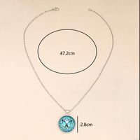 Simple Style Butterfly Alloy Glass Women's Pendant Necklace main image 2