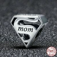 Silver Ziyun Original Diy Bracelet European And American Fashion Heart-Shaped Mom Mother's Day Gift 925 Silver Bead Scc429 main image 2