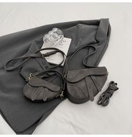 Women's Mini All Seasons Pu Leather Solid Color Fashion Square Flip Cover Handbag sku image 7
