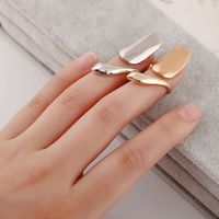 Wholesale Jewelry Lady Geometric Alloy Plating Open Rings main image 1