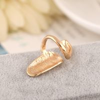 Wholesale Jewelry Lady Geometric Alloy Plating Open Rings main image 2