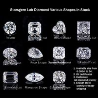 Im Labor Gezüchtete Diamanten Glam IGI-Zertifikat Einfarbig main image 3