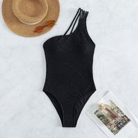 Women's Sexy Solid Color 1 Piece One Piece Swimwear main image 3