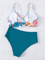 امرأة الاستوائية 2 قطعة مجموعة البيكينيات ملابس السباحة main image 3