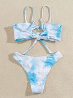 Women's Gradient Color 2 Pieces Set Bikinis Swimwear main image 3