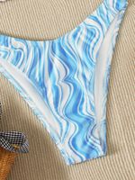 امرأة أمواج 2 قطعة مجموعة البيكينيات ملابس السباحة main image 4