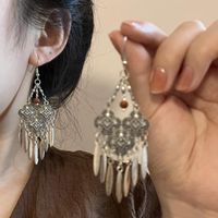 1 Pair Ethnic Style Geometric Alloy Drop Earrings main image 1
