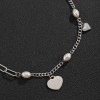 Streetwear Heart Shape Alloy Women's Necklace main image 6