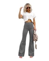 Women's Daily Streetwear Solid Color Full Length Casual Pants Flared Pants main image 3