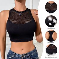 Women's Tank Tops Sexy Solid Color main image 5