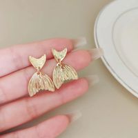 1 Pair Basic Modern Style Heart Shape Sterling Silver Gold Plated Silver Plated Ear Studs main image 8