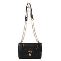 Women's Pu Leather Solid Color Classic Style Flip Cover Shoulder Bag sku image 5