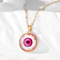 Elegant Eye Alloy Opal Women's Pendant Necklace sku image 3