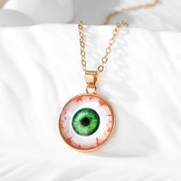 Elegant Eye Alloy Opal Women's Pendant Necklace sku image 2