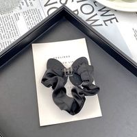Women's Sweet Simple Style Butterfly Cloth Inlay Artificial Crystal Rhinestones Hair Tie main image 5