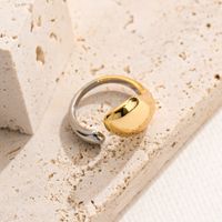 Wholesale Simple Style Classic Style Color Block Copper Plating 14K Gold Plated Silver Plated Rings main image 4