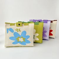 Women's Medium Polyester Flower Beach Flip Cover Shoulder Bag main image 1