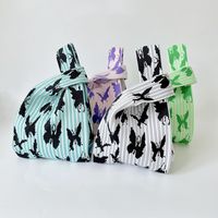 Women's Medium Polyester Butterfly Classic Style Open Handbag main image 1
