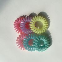 Women's Simple Style Classic Style Solid Color Plastic Hair Tie sku image 2