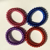 Women's Simple Style Classic Style Solid Color Plastic Hair Tie sku image 6