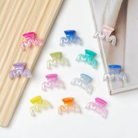 Women's Cute Colorful Plastic Hair Claws main image 4