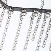 Simple Style Classic Style Solid Color Pu Leather Alloy Chain Women's Leather Belts main image 6
