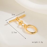 5 PCS/Package 20 * 27mm 22 * 23mm 26.4 * Mm Copper 14K Gold Plated Heart Shape Polished Connectors Jewelry Buckle main image 4