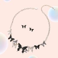Simple Style Classic Style Butterfly Alloy Plating Gold Plated Women's Jewelry Set main image 3