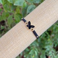 Simple Style Classic Style Butterfly Nylon Copper Plating 18K Gold Plated Women's Bracelets sku image 5