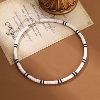 Einfacher Stil Klassischer Stil Farbblock Weichen Lehm Perlen Frau Halskette main image 5