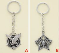 Casual Cute Rock Animal Stainless Steel Asymmetrical Keychain main image 1